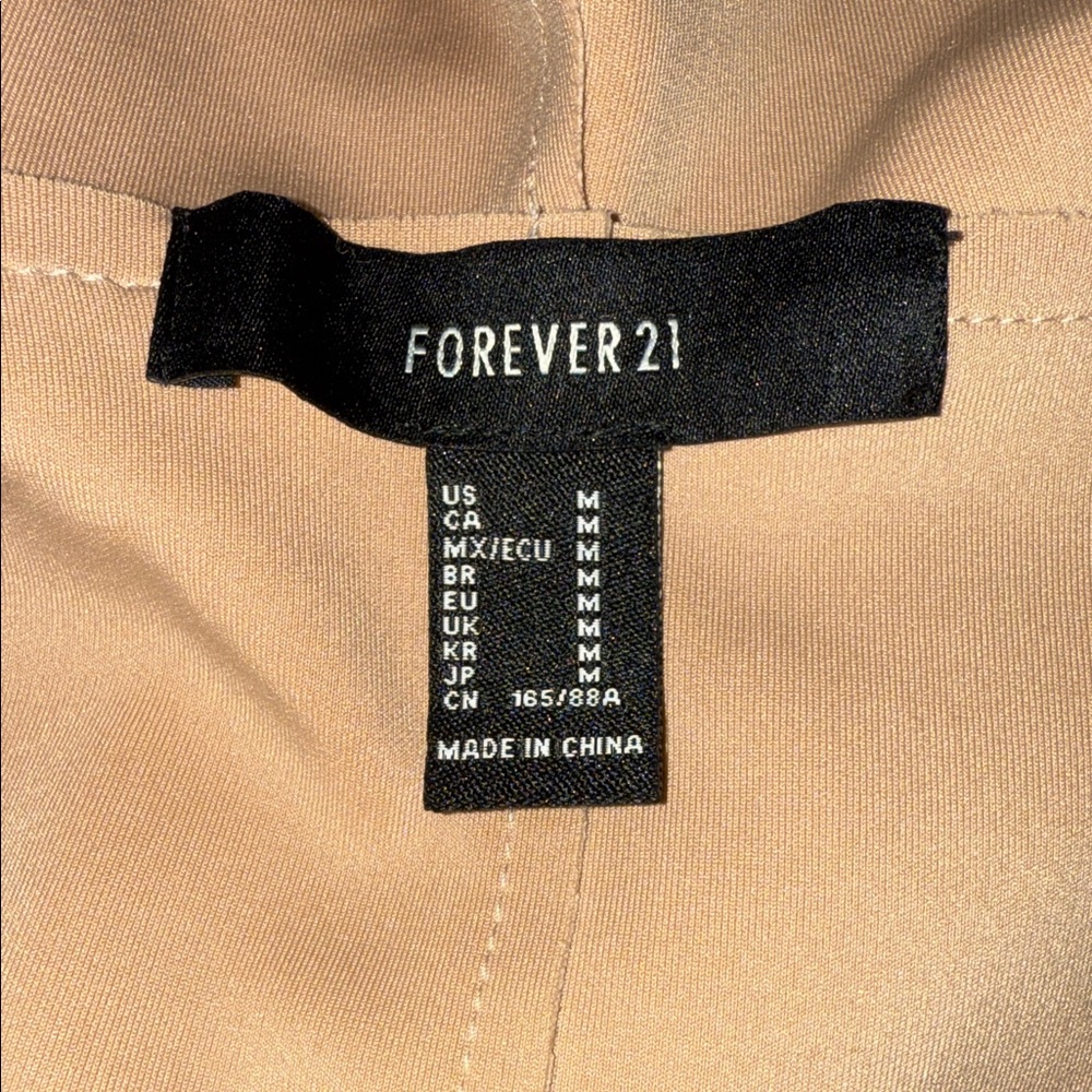 Forever 21 Cream Trench Coat - Picture 3 of 3